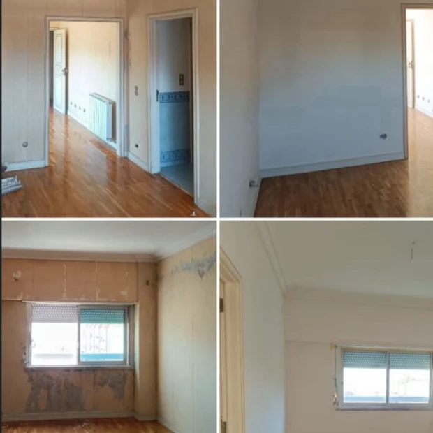 Before and after — rooms brought back