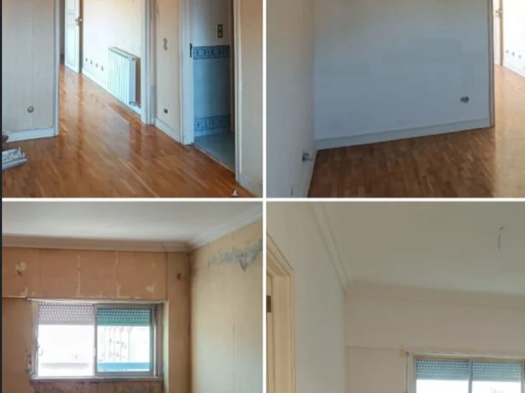Before and after — rooms brought back