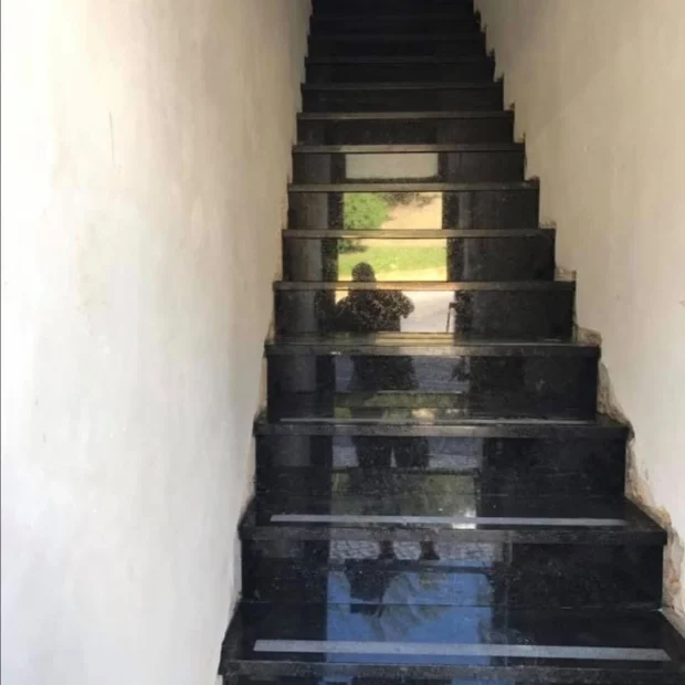 After — stair finished