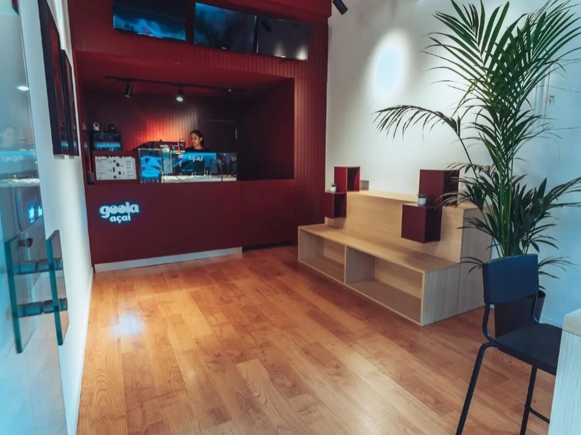 Shop: timber floor and bespoke joinery