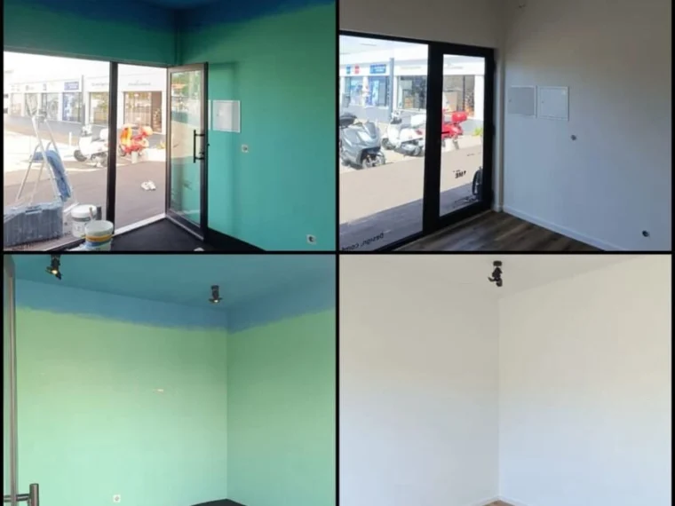Pintura e reparação de sanca
