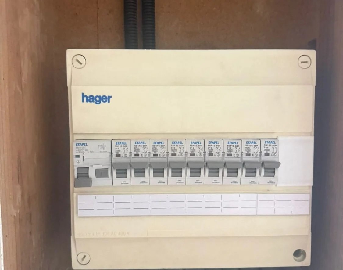 Consumer unit finished