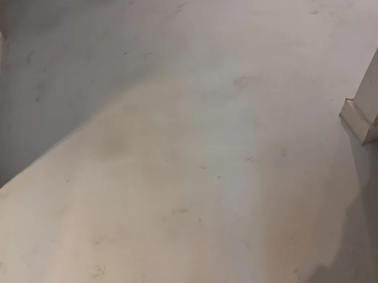 Microcement floor finished
